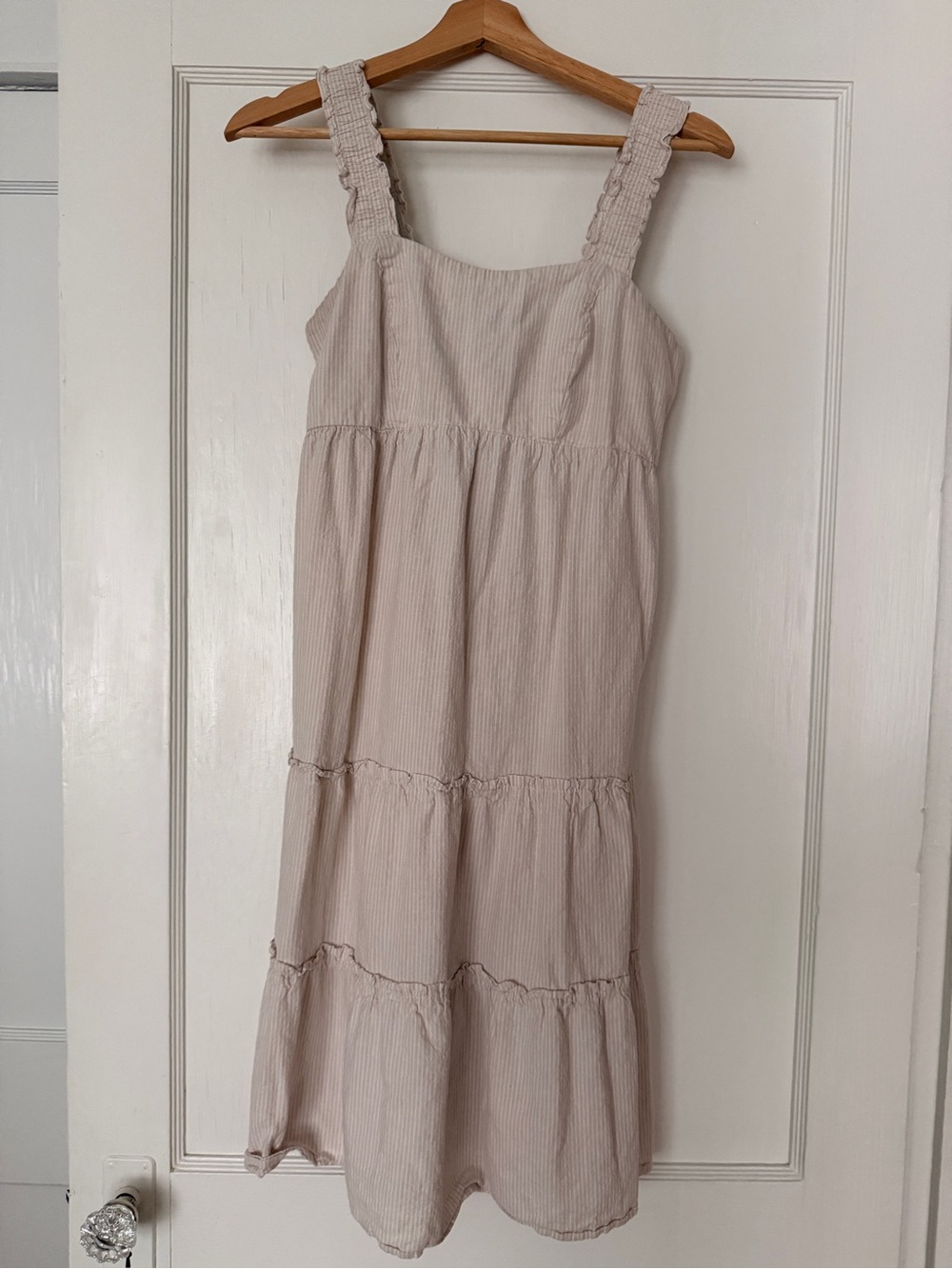 Tiered Sundress with Ruffled Straps